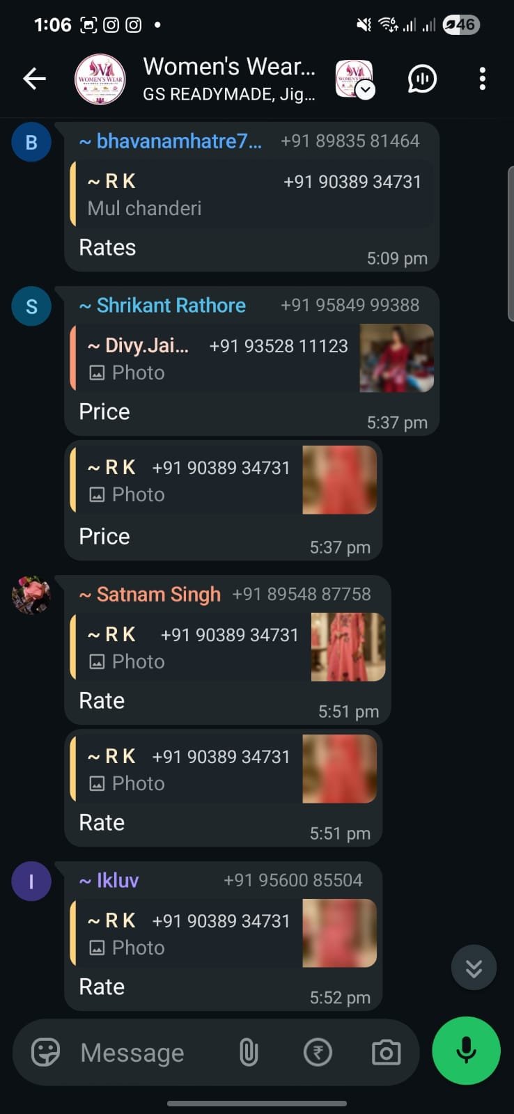 WhatsApp community screenshot 2